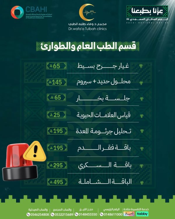 باقة الفحوصات الشاملة